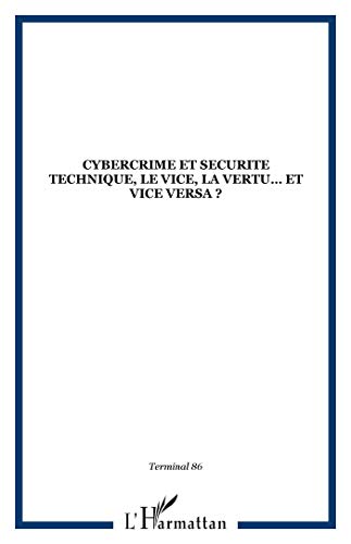 9782747520546: Terminal 86 Cybercrime et Securite Technique le Vice l