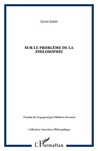 9782747523172: Sur Le Probleme De La Philosophie