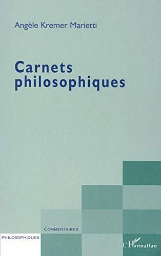 Stock image for Carnets philosophiques for sale by Ammareal