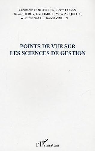 Beispielbild fr Points de vue sur les sciences de gestion zum Verkauf von Ammareal