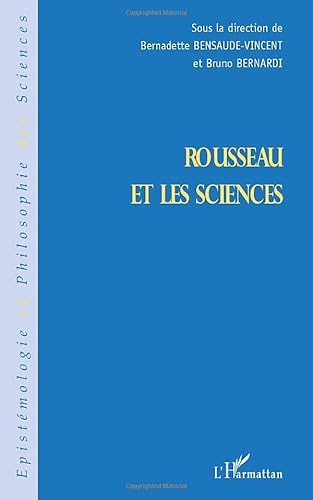 Imagen de archivo de Rousseau et les sciences (French Edition) a la venta por Books Unplugged