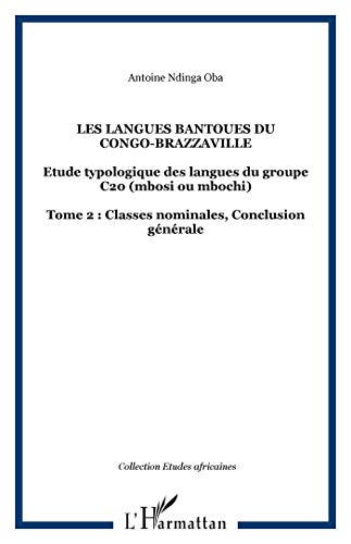 Les langues bantoues du Congo-Brazaville