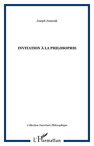 Imagen de archivo de Invitation  la philosophie a la venta por medimops