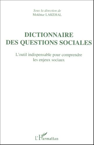 9782747584609: Dictionnaire des questions sociales : L'outil indispensable pour comprendre les enjeux sociaux