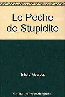 Stock image for Le Peche de Stupidite for sale by medimops