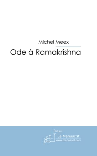 9782748183320: Ode  Ramakrishna (French Edition)