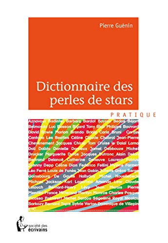 Stock image for DICTIONNAIRE DES PERLES de stars for sale by medimops