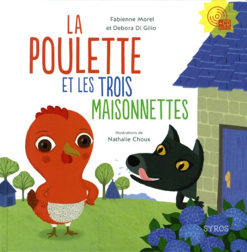 Beispielbild fr La poulette et les trois maisonettes (1CD audio) zum Verkauf von medimops