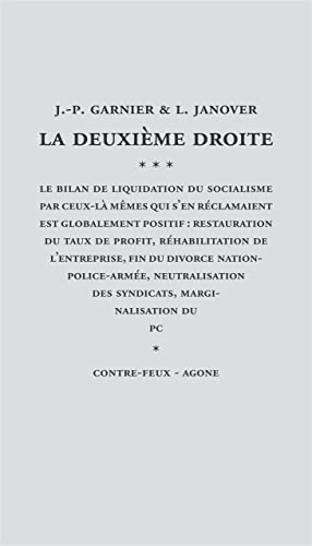 9782748901856: La Deuxime Droite
