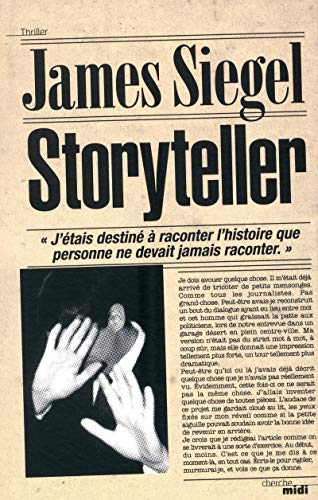 Storyteller (9782749110295) by Siegel, James