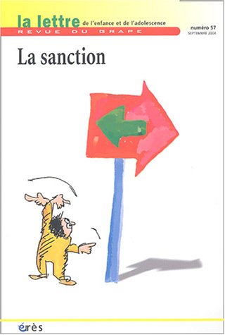 Stock image for La lettre du GRAPE, N 57, Septembre 200 : La sanction for sale by Ammareal