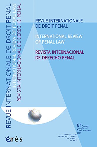 9782749211626: Revue Internationale de Droit Pnal, 3e et 4e trimestres :