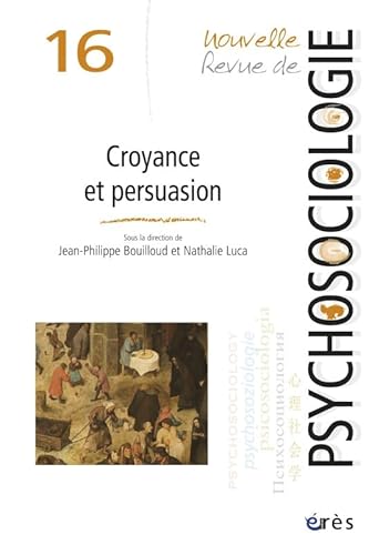 Stock image for nrp 16 - croyance et persuasion for sale by Gallix