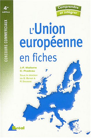 Stock image for L'Union europenne en fiches for sale by medimops