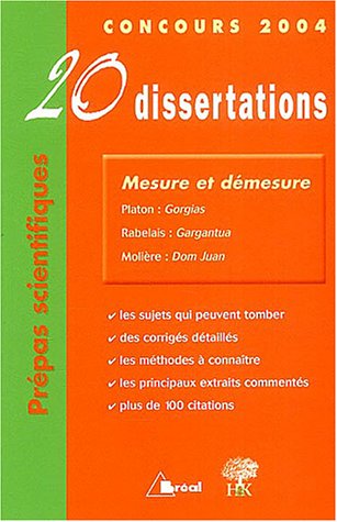 Beispielbild fr Mesure et dmesure : 20 Dissertations zum Verkauf von Ammareal