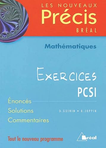 Mathématiques Exercices PCSI