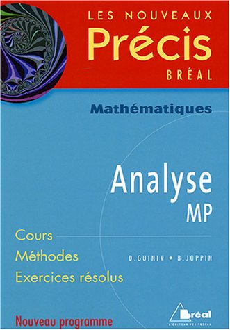 Stock image for Mathmatiques Analyse MP for sale by Ammareal