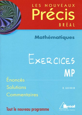 Stock image for Mathmatiques Exercices MP for sale by Ammareal