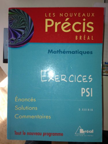 Stock image for Mathmatiques PSI : Exercices for sale by Ammareal