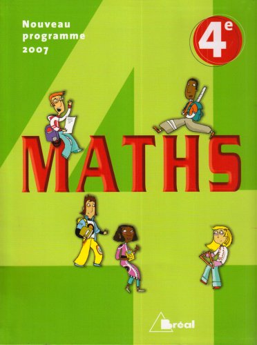 9782749506821: Maths 4e: Programme 2007