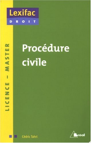 Beispielbild fr Procdure civile zum Verkauf von medimops
