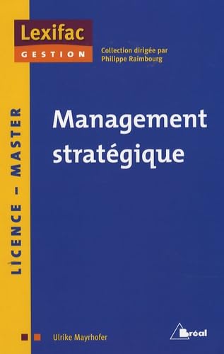 Imagen de archivo de Management stratgique a la venta por Ammareal