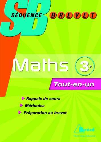 Beispielbild fr Mathmatiques 3e zum Verkauf von RECYCLIVRE