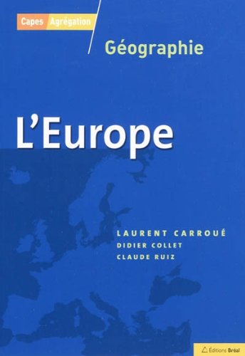 Beispielbild fr L'europe zum Verkauf von RECYCLIVRE