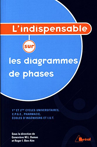 Imagen de archivo de L'indispensable sur les diagrammes de phases a la venta por Ammareal