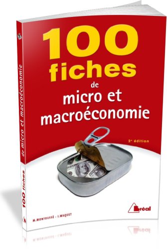 Beispielbild fr 100 fiches de micro et macroconomie zum Verkauf von Ammareal