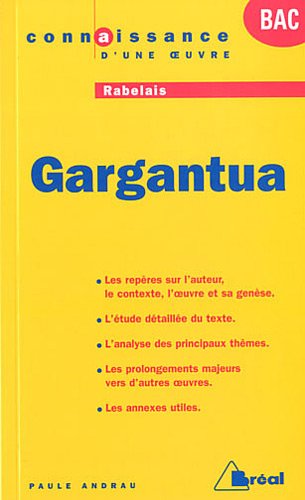 9782749530420: Gargantua: Franois Rabelais