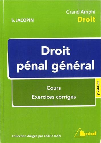 Stock image for Droit pnal gnral for sale by Ammareal