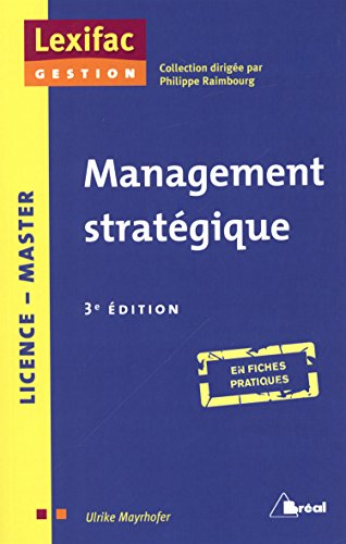 Beispielbild fr Management stratgique Mayrhofer, Ulrike et Raimbourg, Philippe zum Verkauf von BIBLIO-NET