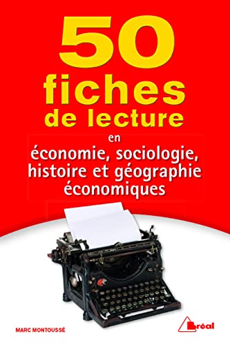 Stock image for 50 fiches de lecture en conomie/sociologie/histoire et gographie conomiques for sale by Buchpark