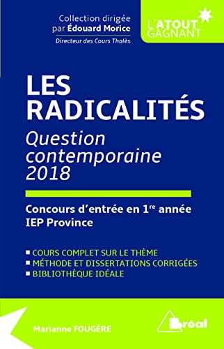 Beispielbild fr Les radicalits - Thme 2 IEP province 1ere anne zum Verkauf von Ammareal