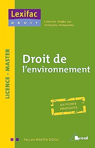 Beispielbild fr Droit de l'environnement : Licence & Master zum Verkauf von medimops
