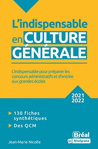 Stock image for L'indispensable en culture gnrale: 2021-2022 for sale by medimops