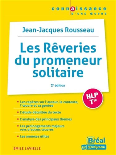 Imagen de archivo de Les Rveries du promeneur solitaire: Jean-Jacques Rousseau a la venta por medimops