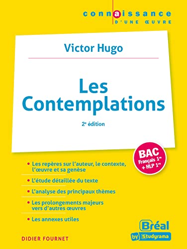 Beispielbild fr Les Contemplations, Victor Hugo [Broch] Fournet, Didier zum Verkauf von BIBLIO-NET