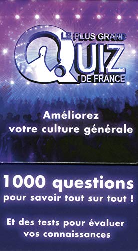 Boite le plus grand quiz de France (9782749912899) by TF1 Production
