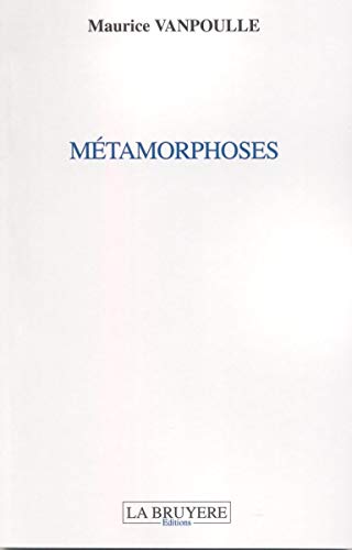 Beispielbild fr Mtamorphoses zum Verkauf von medimops