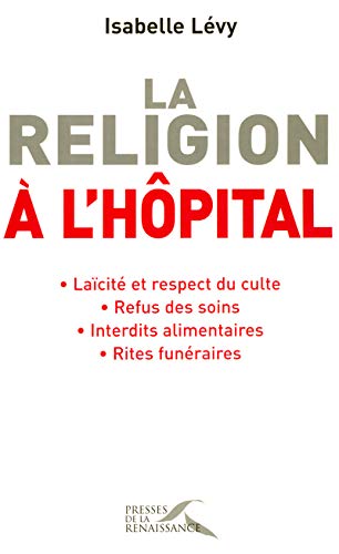 Stock image for La religion  l'hpital for sale by medimops