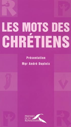 9782750901967: Les mots des chrtiens