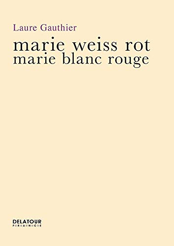 Beispielbild fr Marie blanc rouge zum Verkauf von Ammareal