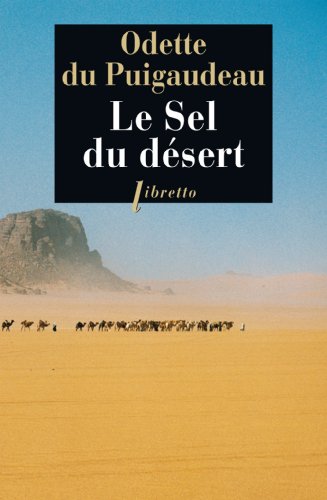 Stock image for Le sel du dsert for sale by medimops