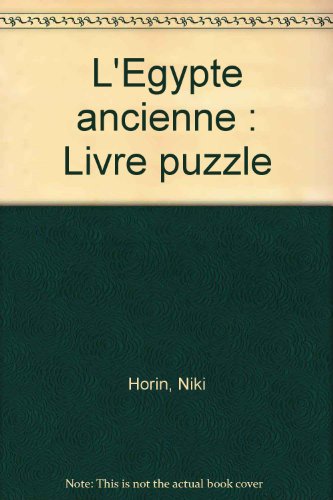 Imagen de archivo de L'Egypte ancienne : Livre puzzle a la venta por Ammareal