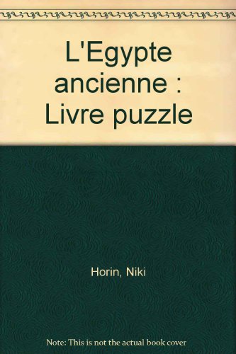 Stock image for L'Egypte ancienne : Livre puzzle for sale by Ammareal