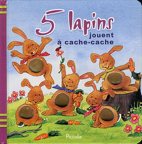 Beispielbild fr 5 lapins jouent  cache-cache zum Verkauf von Ammareal