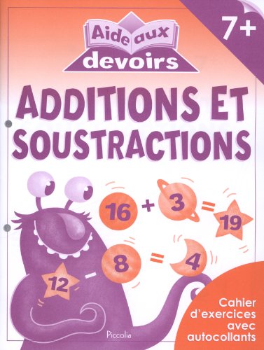 9782753020153: Additions et soustractions 7+