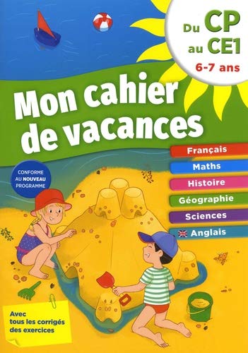 Stock image for Mon cahier de vacances du CP au CE1 6-7 ans for sale by Ammareal